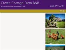 Tablet Screenshot of crowncottagefarm.co.uk